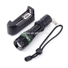 China alibaba 500 Lumen Zoomable XM-L Q5 LED Taschenlampe Zoom Lampe Licht Schwarz MT